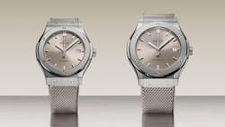 Die Classic Fusion in Taupe: Das Urmodell aus den 1980er Jahren kommt in 42 oder 45 mm Gehäusegröße und ist nur online erhältlich.