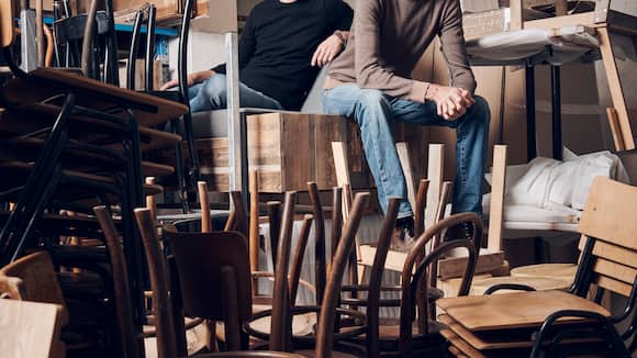 Rainer (links) und Tobias Kyburz