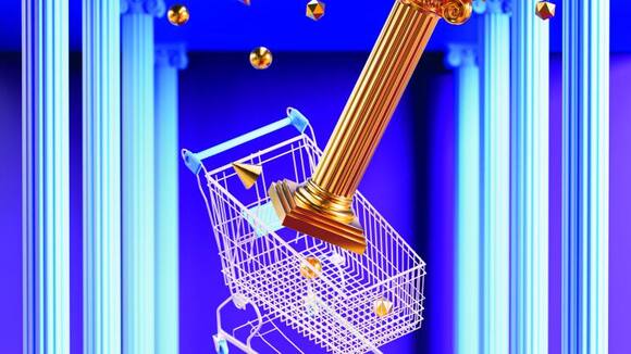 Illustration der 3a Fonds - die goldige Säule