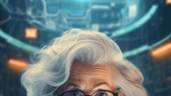 KI-Illustration zum Boomer-Paradox