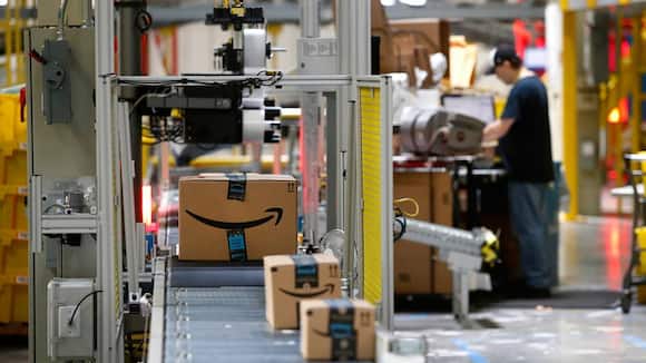 Logistik-Zentrum von Amazon