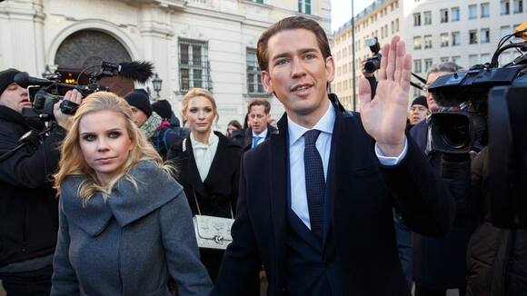 Sebastian Kurz und Susanne Thier