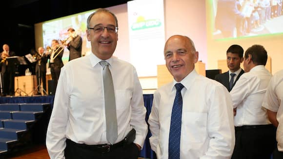 Guy Parmelin und Ueli Maurer