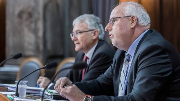 Didier Berberat und Claude Hêche