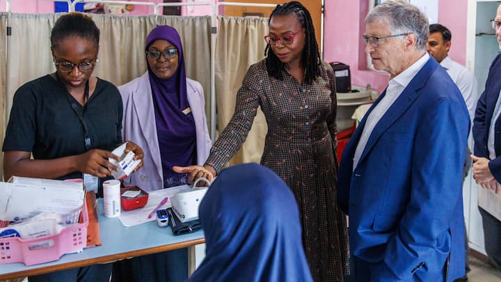 Bill Gates im Rahmen der Bill & Melinda Gates Foundation.
