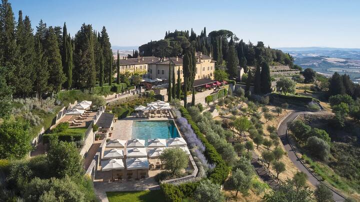 Platz 7 (Vorjahr: 8): Rosewood Castiglion del Bosco, Montalcino/Toskana