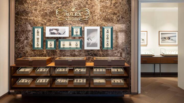 Rolex Certified Pre-Owned Lounge in seiner Flagship-Boutique in ZÃ¼rich