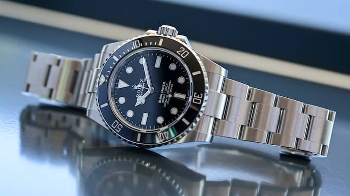 Heisse Ware: EIne Rolex Submariner ohne Datum.