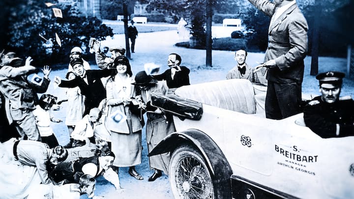 VERSCHENKT Wie in den 1920er Jahren in Deutschland pumpten die USA jüngst über Barschecks Liquidität direkt zu den Konsumenten.