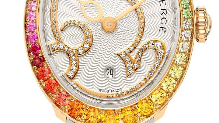 Fabergé Colours of Love Rose Gold Rainbow Gemstone Watch