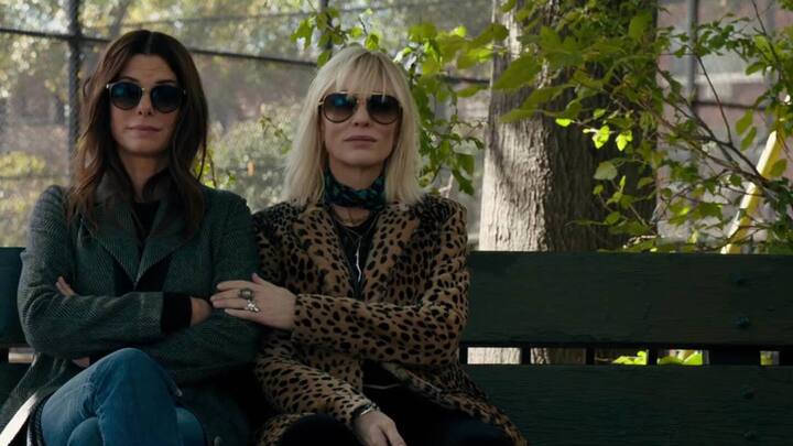 20-12-2017"Oceans's 8" film trailer Pictured: Sandra Bullock  Cate BlanchettPLANET PHOTOSwww.planetphotos.co.ukinfo@planetphotos.co.uk+44 (0)20 8883 1438