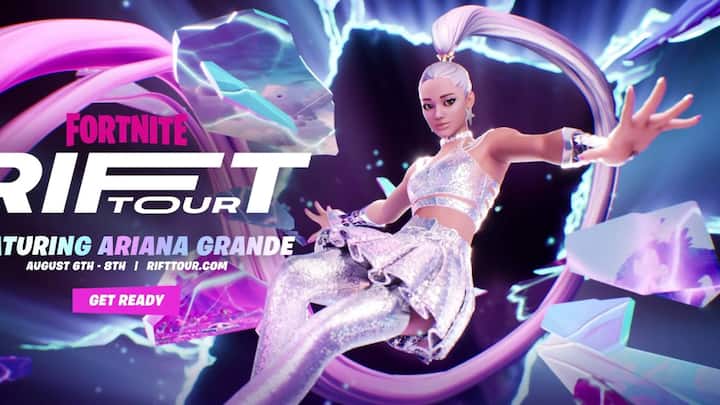 TOUR OHNE HALLEN Millionen Fans – bzw. deren Avatare – waren mit dabei, als letzten Sommer Ariana Grande Konzerte auf Fortnite gab. Während dreier Tage stand die Grammy-Gewinnerin fünfmal auf der virtuellen Bühne.