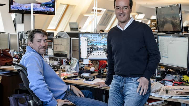 Mercuria-Gründer Daniel Jaeggi und Marco Dunand (ganz r.).