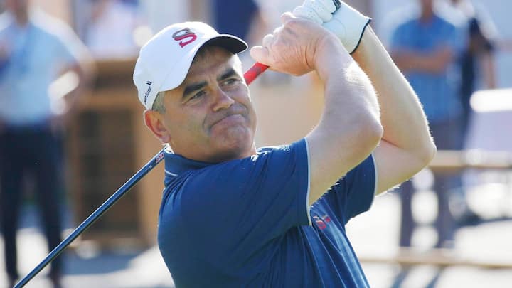 Thomas Gottstein, Ex-Chef der untergegangenen CS, bleibt wenigstens als Golfer oben: Er rangiert in den Top 5.