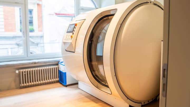 Die Behandlung in der Sauerstoffkammer soll die Gesundheit fördern. 