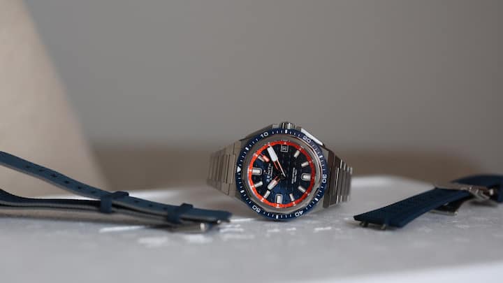 An der Watches and Wonders 2024 erstmals aufgetaucht: die kantige Defy Extreme Diver von Zenith mit Keramiklünette.