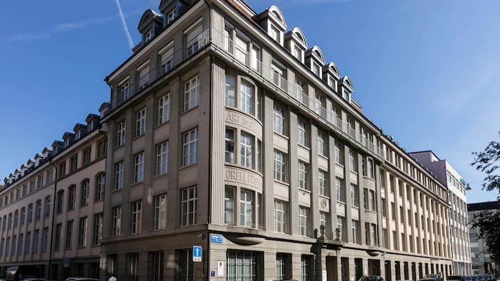 Diskreter HauptsitzMitten in Zürich-Wiedikon druckt Orell Füssli im Keller des Headquarters Banknoten.