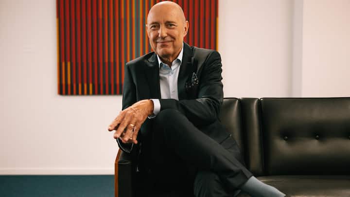 25.07.2024, Basel, Portrait Valentino CÃ¨ VRP Doetsch Grether (photo by Remy Steiner for BILANZ)