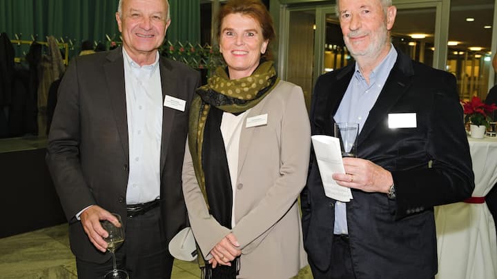 Martin Naville, Swiss-American Chamber of Commerce; Heike Birlenbach, Swiss International Air Lines AG; Jost Wirz, Wirz Partner Holding AG1