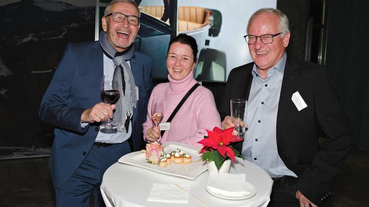 Alfred Hubli, Brita Wasser-Filter-Systeme AG; Anita Spycher, TopPharm Apotheken Genossenschaft; Andreas Meier, Metzger Rottmann BÃ¼rge Partner AG