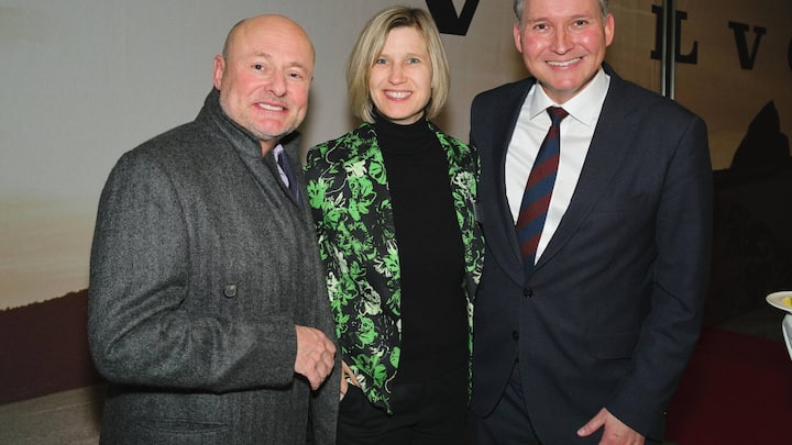 Georges Kern, Breitling SA; Tanja Hollenstein, Riverside AG; Simon Michel