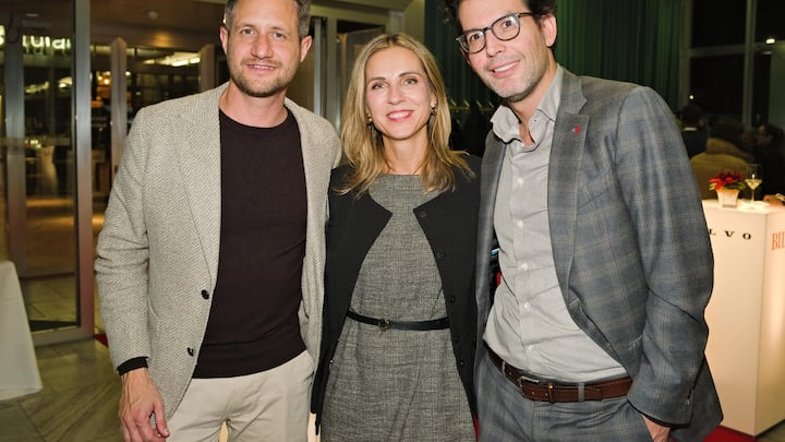 Thierry Hansen, Ringier Advertising; Ajsela Kaiser, Helbling Business Advisors; Mischa Vajda, C-Matrix