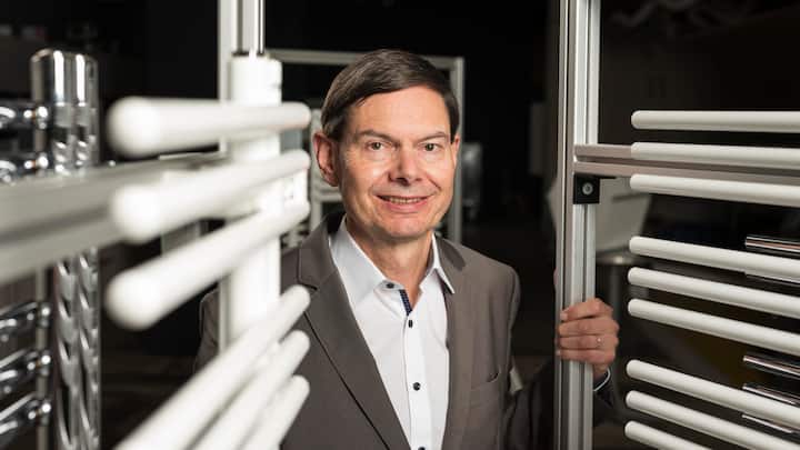 Zählt zu den weltweit führenden Anbietern von Heizungs- und Lüftungstechnik: Hans-Peter Zehnder.
