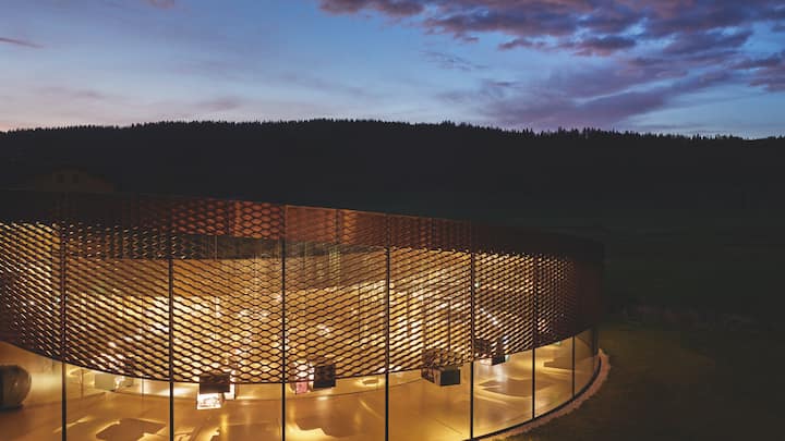 Architektonisch einmalig: Das AP Museum in Le Brassus.