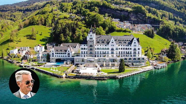 Park Hotel Vitznau Peter Pühringer ­verwandelte das ­Innerschweizer Hotel mit 270 Millionen  in eine Luxusbleibe der Superlative.