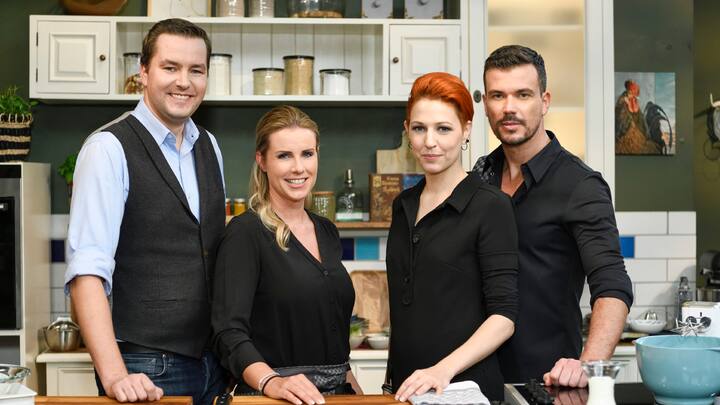 V.l.: Ronny Loll, Andrea Scharmier-Huber, Meta Hiltebrand, Ludwig Heer