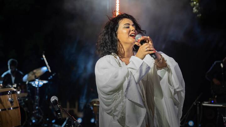 Die ägyptische Musikerin Dina El Wedidi war Protegée des brasilianischen Meisters Gilberto Gil.