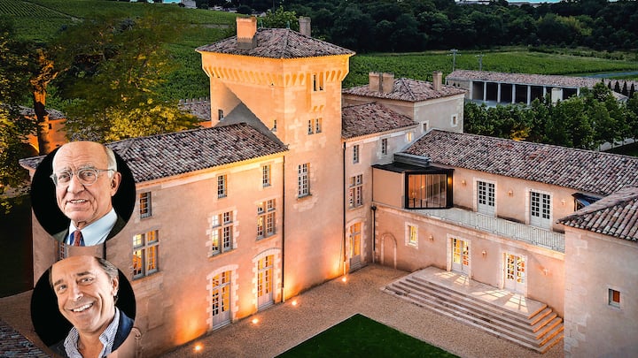 CHÂTEAU LAFAURIE-PEYRAGUEY Michael Pieper (o.) und Silvio Denz ­eröffneten auf  dem Weingut bei Bordeaux ein feines Boutiquehotel.