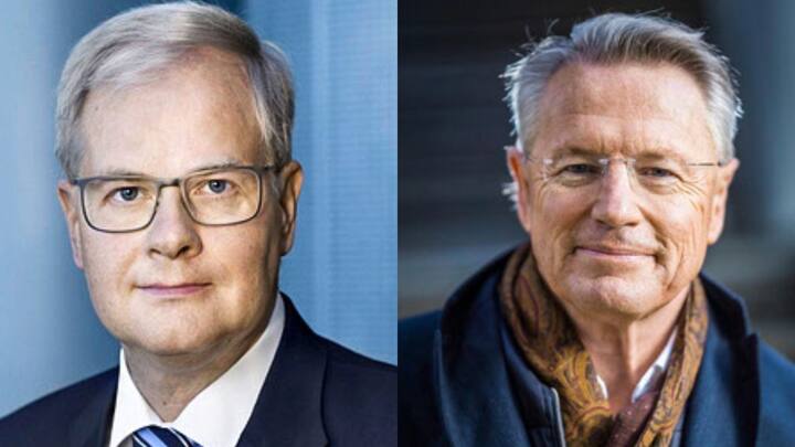 Pekka Tiitinen (l.), Björn Rosengren.