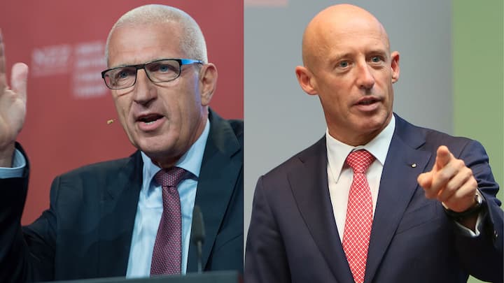 Pierin Vincenz und Patrik Gisel 