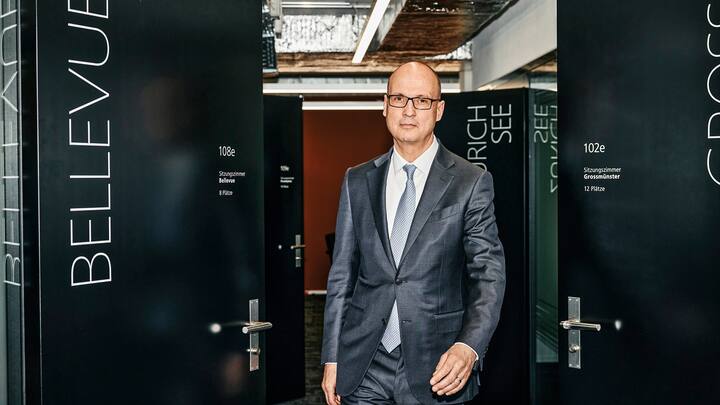 Der neue Chef in der Zürcher Finma-­Dependance – hier wurde 15 Monate ­zuvor Geschichte ­geschrieben.