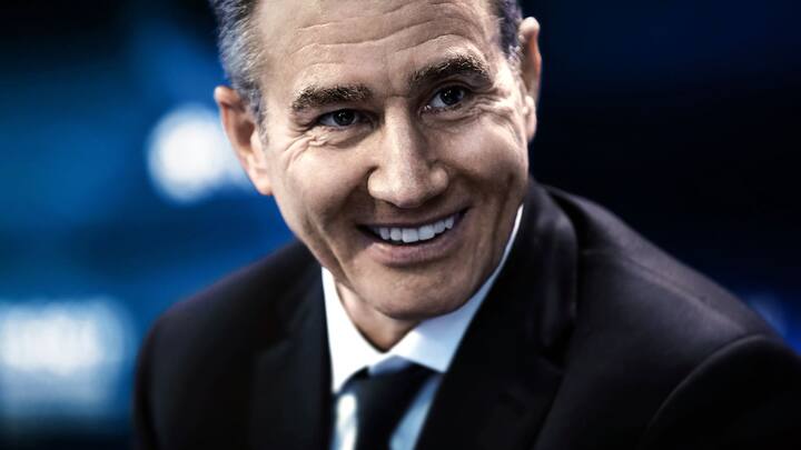 Ivan Glasenberg, billionaire and chief executive officer of Glencore Plc, reacts as he speaks on the Bloomberg Television debate panel during the St. Petersburg International Economic Forum (SPIEF) at the Expoforum in Saint Petersburg, Russia, on Thursday, June 1, 2017. The event program is based around the theme 'Achieving a New Balance in the Global Economic Arena' and runs from June 1 - 3. Photographer: Simon Dawson/Bloomberg