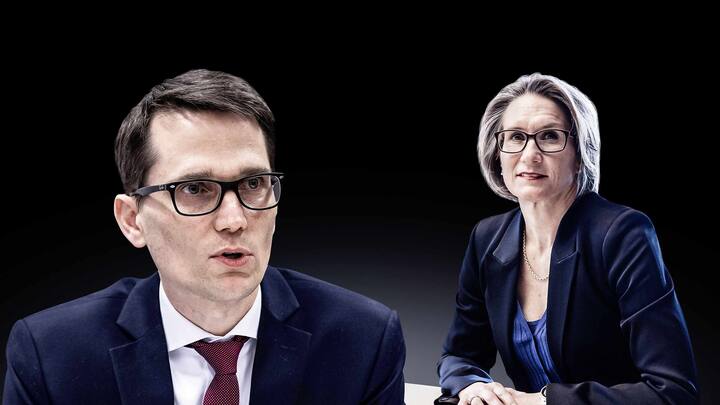 Martin Schlegel, Stellvertretendes Mitglied des Direktoriums Schweizerische Nationalbank SNB, spricht waehrend einer Medienkonferenz, am Montag, 1. April 2019 in Bern. Der Internationale Waehrungsfonds (IWF) fuehrte vom 21.3.2019 - 1.4.2019 das jaehrliche Laenderexamen der Schweiz durch. Die regelmaessige Beurteilung der Wirtschafts- und Finanzlage der Mitgliedstaaten ist ein Kernelement der wirtschaftspolitischen Ueberwachungstaetigkeit des IWF. (KEYSTONE/Peter Klaunzer)