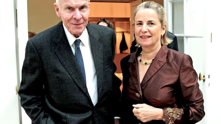 Verwaltet nach dem Tod ihres Gatten mit ihren vier ­Kindern das Familienvermögen: Francine von Finck.