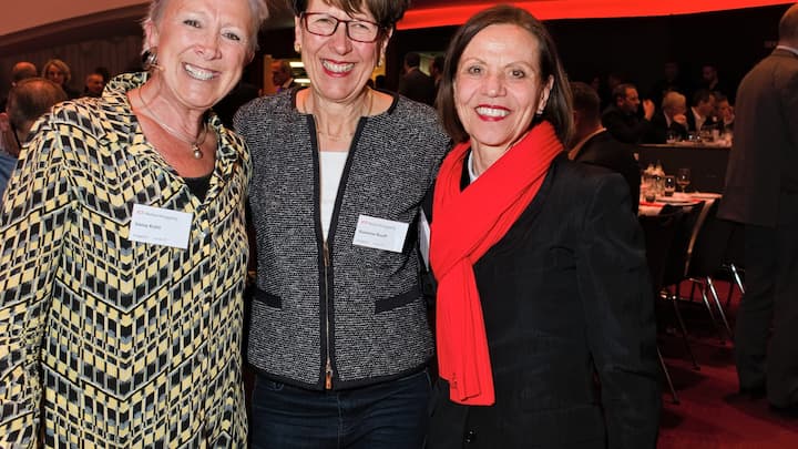 Vania Kohli, Gastgeberin;Susanne Ruoff;Marianne Sonder