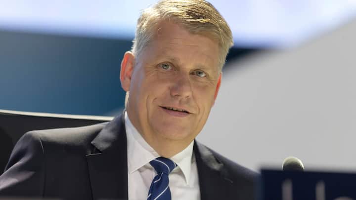 07.05.2019, Nordrhein-Westfalen, Bonn: , Harry Hohmeister, Vorstandsmitglied der Lufthansa Group bei der Hauptversammlung des Unternehmens am 07. Mai 2019 in Bonn.