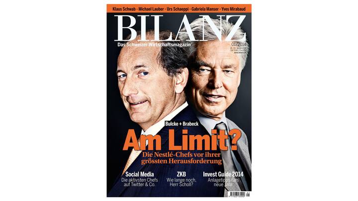Paul Bulcke, Peter Brabeck Bilanz Cover