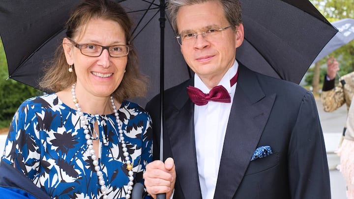 Vera Kupper Staub; Zeno Staub, CEO, Bank Vontobel