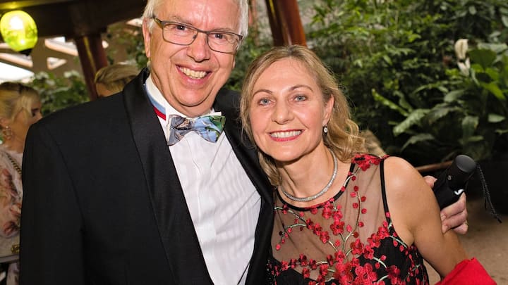 Alex Rübel, Zoo-Direktor; Silvia Bodmer