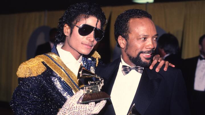 Michael Jackson und Quincy Jones 1994