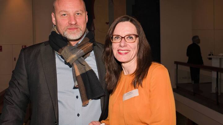 Vladimir Hrdlička, Daiichi Sankyo (Schweiz AG); Nicole Hiesmayr, Daiichi Sankyo (Schweiz) AG