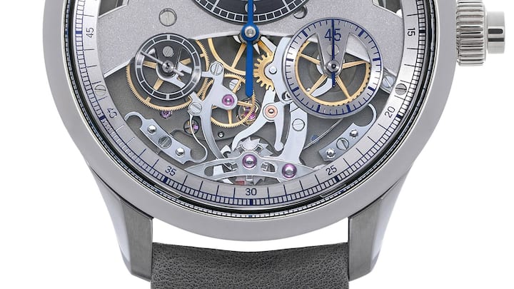 Massena Lab Chronograph Monopoussoir Sylvain Pinaud x Massena Lab