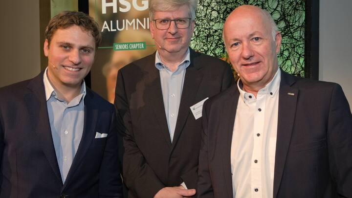 Pascal Kaufmann, Neurowissenschafter und GrÃ¼nder von Starmind & Mindfire;Christopher Ganz, Group VP Digital R&D, ABB Technology Ltd.;Roland Siegwart, Professor fÃ¼r Autonome Systeme, ETH ZÃ¼rich;