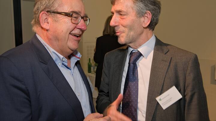 Max Becker, CGZ Consulting Group ZÃ¼rich AG;Bernhard Ehrenzeller, designierter Rektor HSG ab 2020