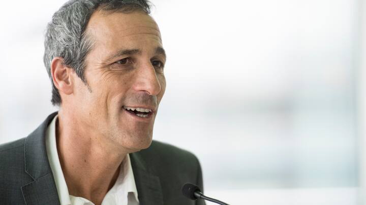 Christoph Tonini, CEO Tamedia, spricht anlaesslich der Uebernahme der Goldbach Group durch den Medienkonzern Tamedia, aufgenommen am Freitag, 22. Dezember 2017 in Zuerich. Das Verlagshaus meldete ein oeffentliches Kaufangebot von 35,50 Franken pro Goldbach-Aktie an. Goldbach bleibt eigenstaendig. (KEYSTONE/Ennio Leanza)