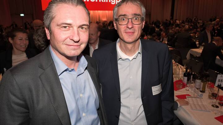AndrÃ© Krause, CEO sunrise;Uwe Schiller, CFO sunrise